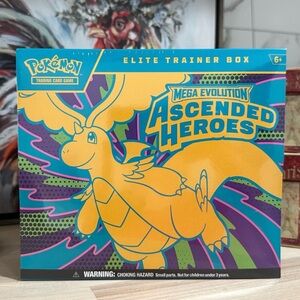 New! Pokémon TCG Ascended Heroes Elite Trainer Box - ME: